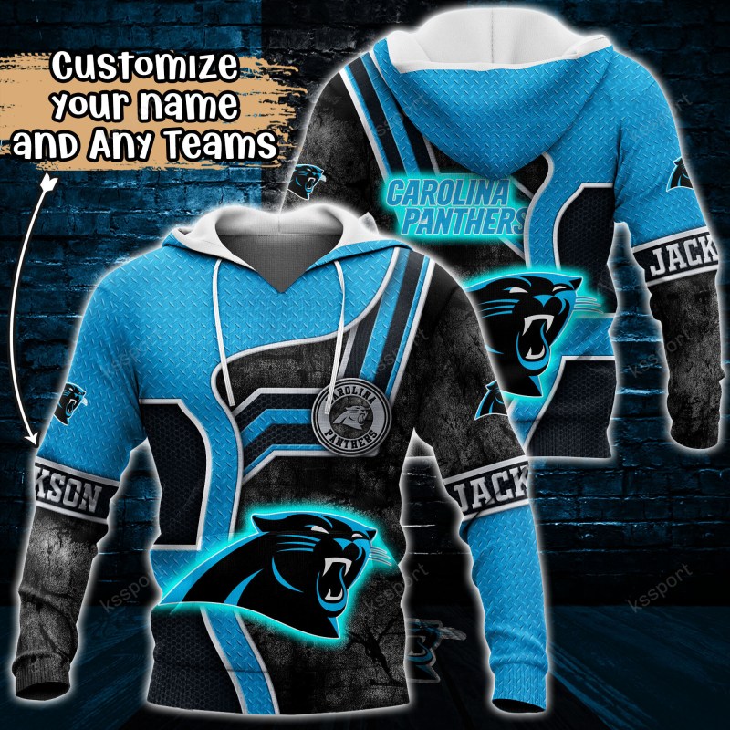 Carolina Panthers Personalized Hoodie