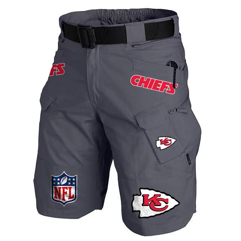 Grey Kansas City Chiefs Shorts