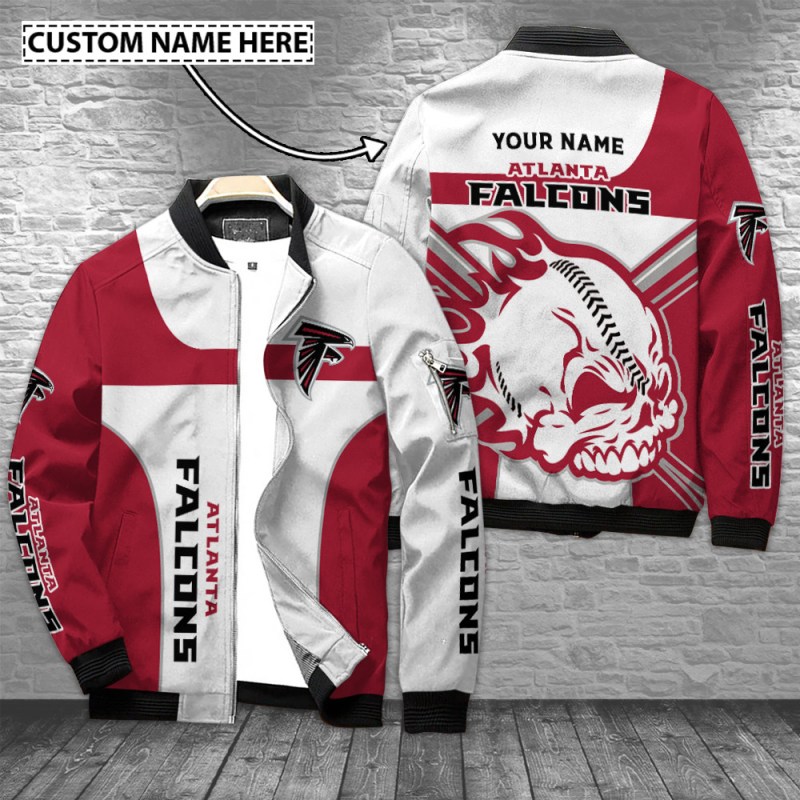 Atlanta Falcons Personalized Bomber Jacket