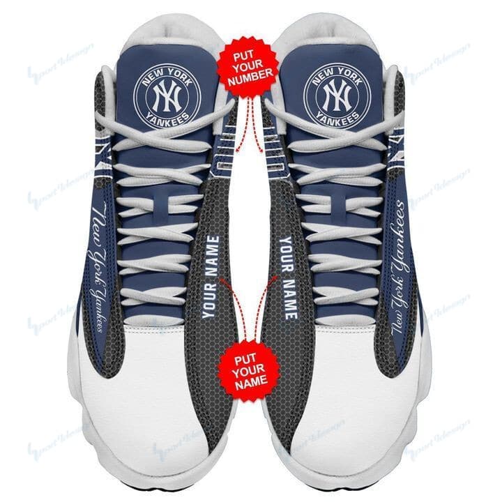 New York Yankees Personalized AJD13 Sneakers