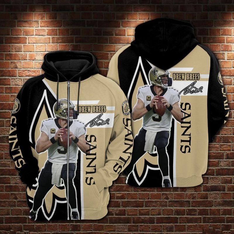 Drew Brees New Orleans Saints Limited Hoodie