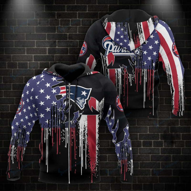 New England Patriots Hoodie Details