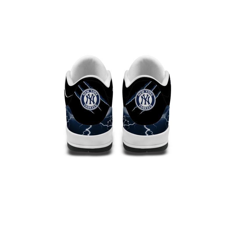 New York Yankees JD03 Leather Shoes Image 3