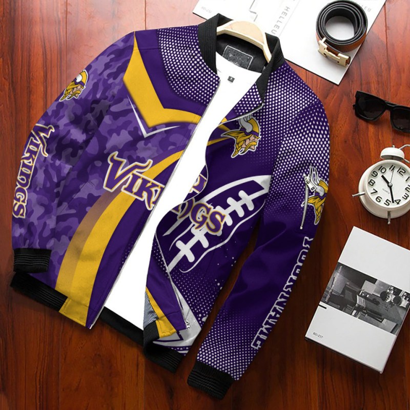 Minnesota Vikings Bomber Jacket
