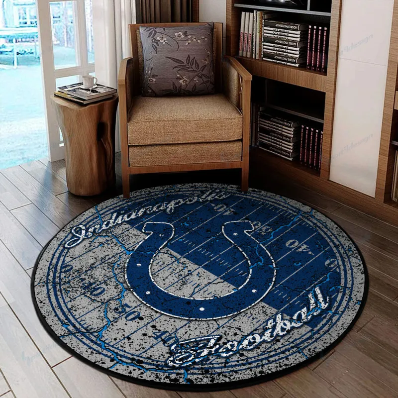 Indianapolis Colts Round Rug