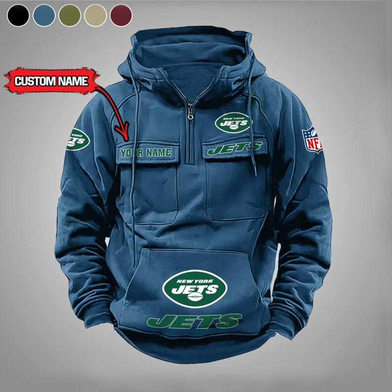 New York Jets Hoodie Blue