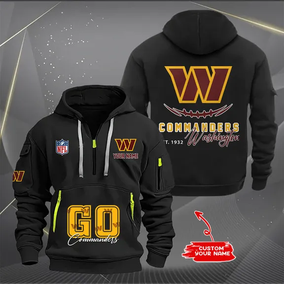 Washington Commanders Hoodie Lifestyle