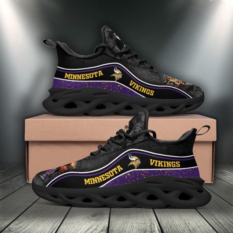 Minnesota Vikings Yezy Running Sneakers