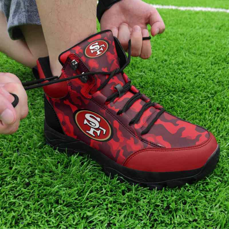 San Francisco 49ers Hiking Shoes