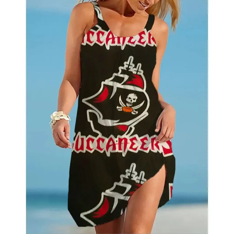 NFL Tampa Bay Buccaneers Printed Dress