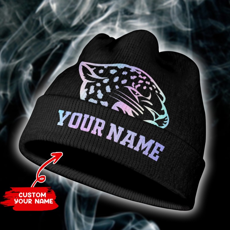 Jacksonville Jaguars Personalized Wool Beanie