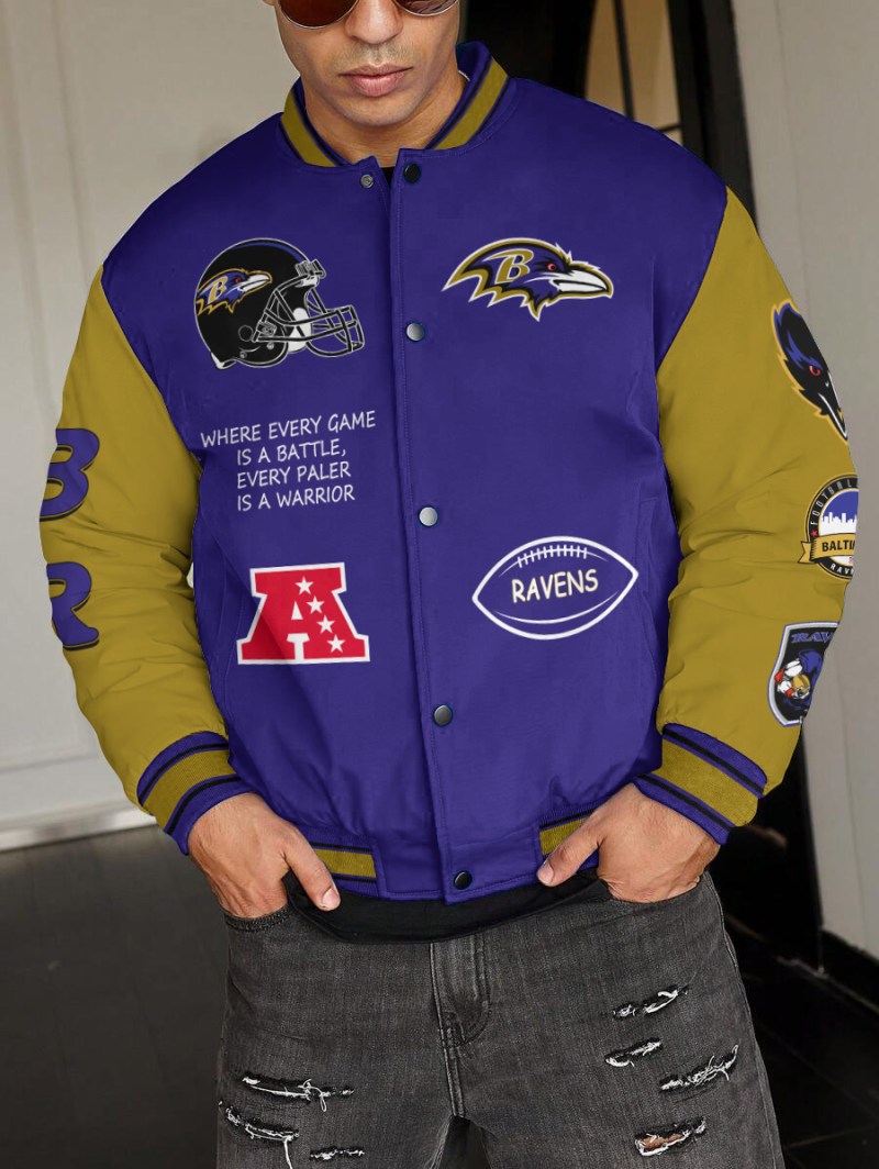 Baltimore Ravens Varsity Jacket