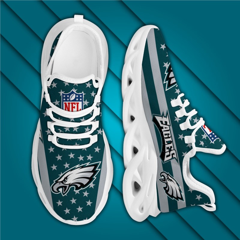 Philadelphia Eagles Yezy Running Sneakers
