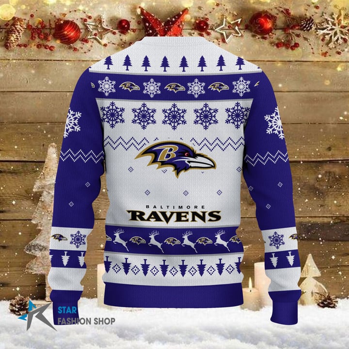 Baltimore Ravens Woolen Sweater Image 3