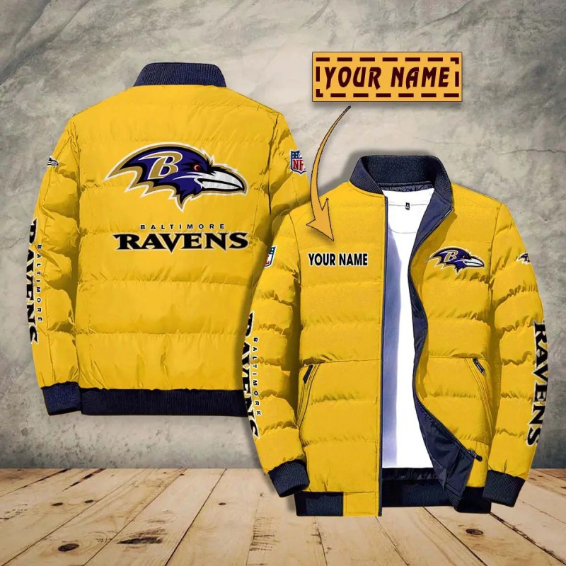 Baltimore Ravens Jacket Back View