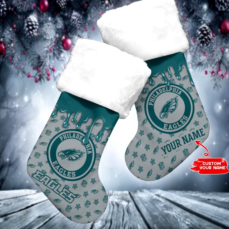Philadelphia Eagles Christmas Socks