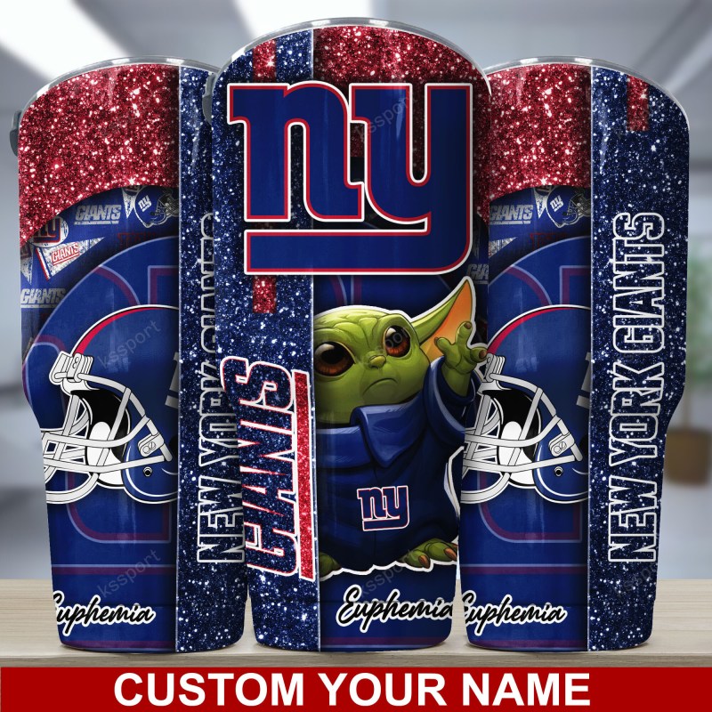 New York Giants Personalized Tumbler