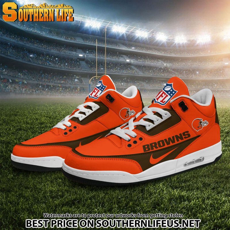 Cleveland Browns JD3 Football Sneakers