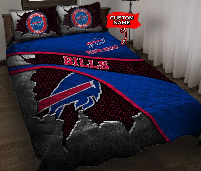 Buffalo Bills Personalized Quilt Set
