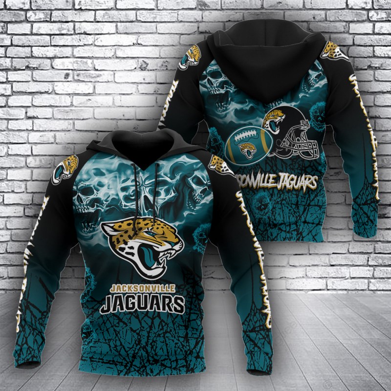 Jacksonville Jaguars Hoodie Mockup