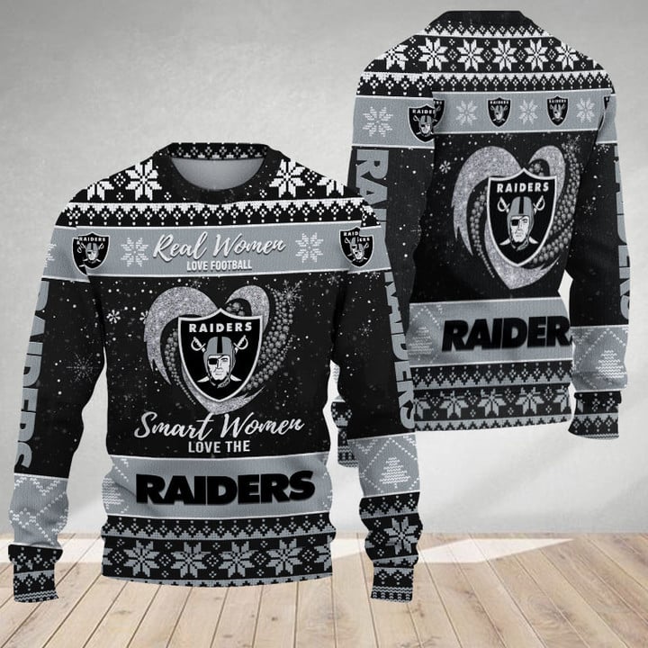 Las Vegas Raiders Ugly Christmas Sweater