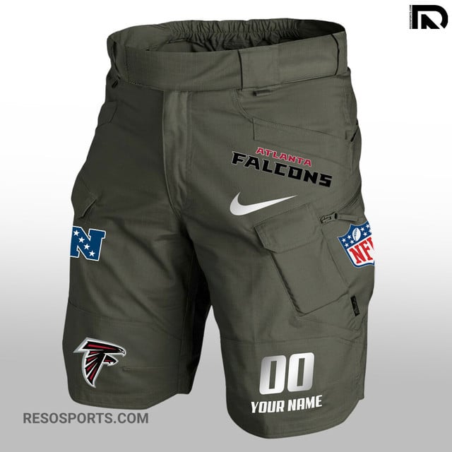 Atlanta Falcons Shorts Side View