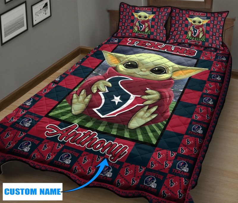 Houston Texans Quilt Set Design