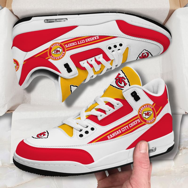 Kansas City Chiefs JD03 Genuine Leather Shoes