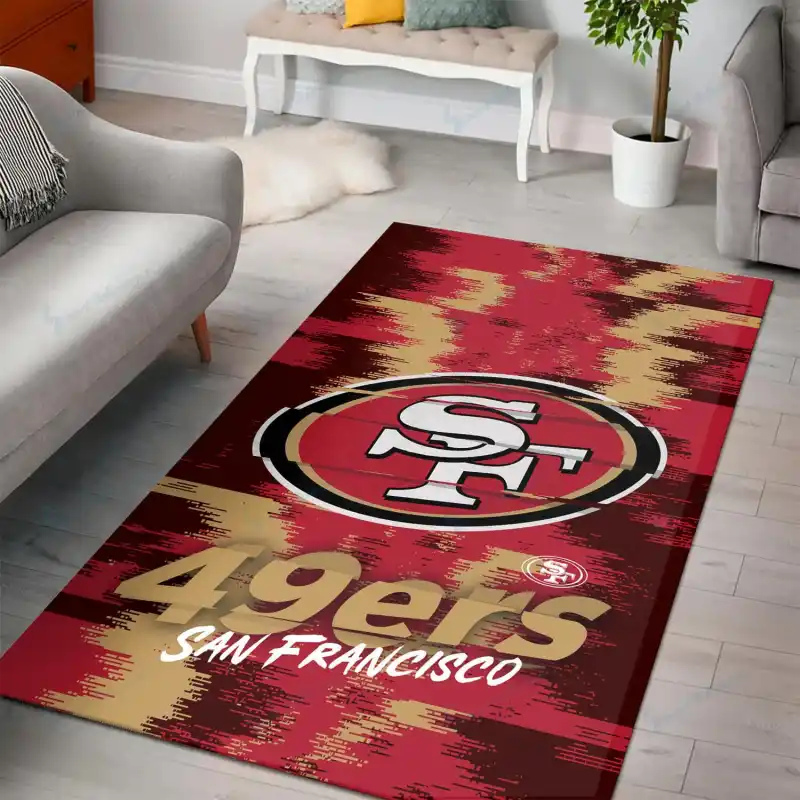 San Francisco 49ers Premium Rectangle Rug View 2