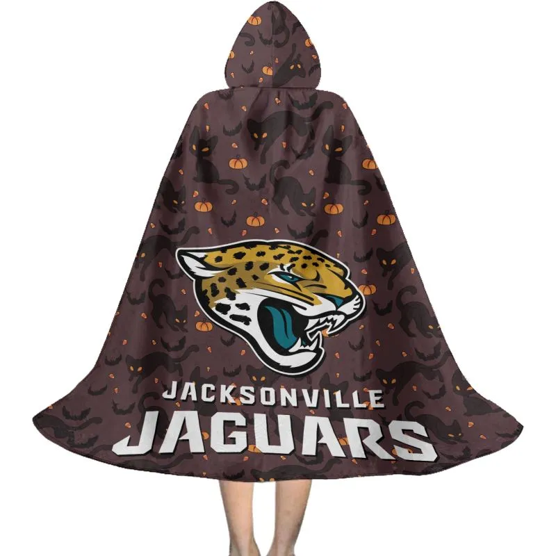 Jacksonville Jaguars Halloween Cloak Back View