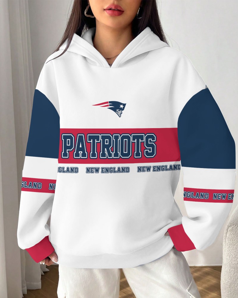 New England Patriots Pullover Hoodie