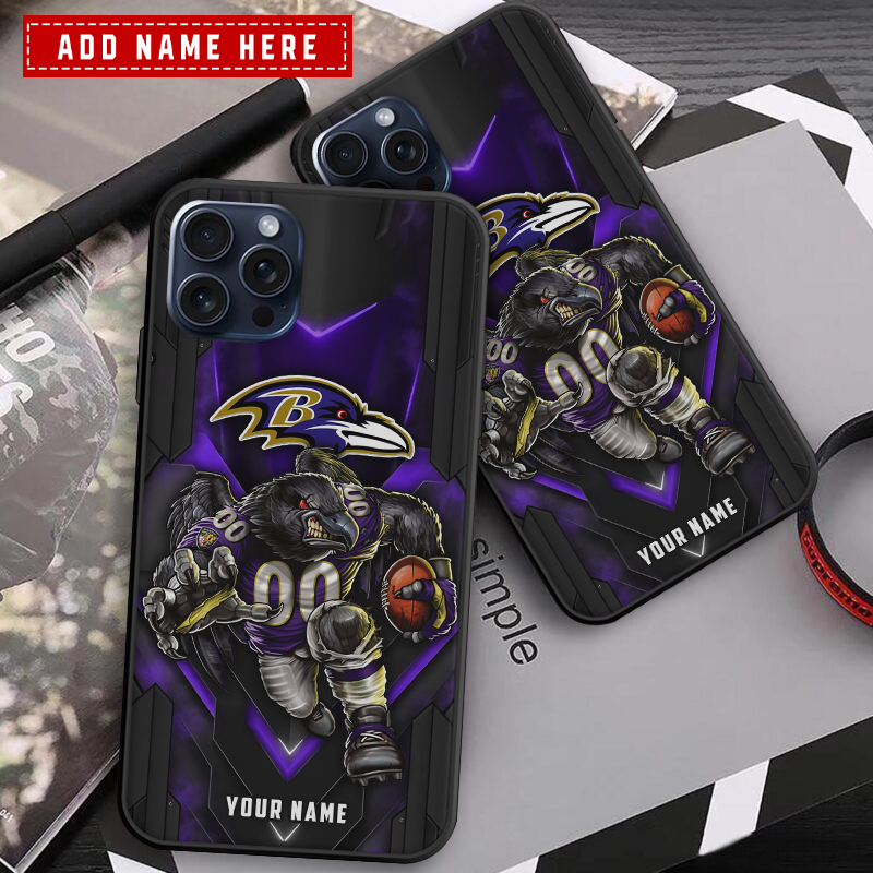 Baltimore Ravens Personalized Phone Case