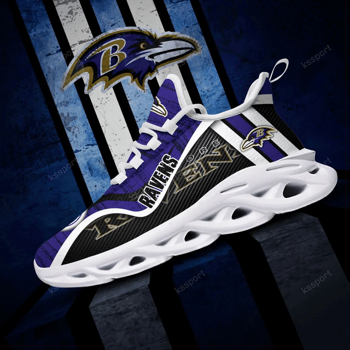 Baltimore Ravens Yezy Running Sneakers