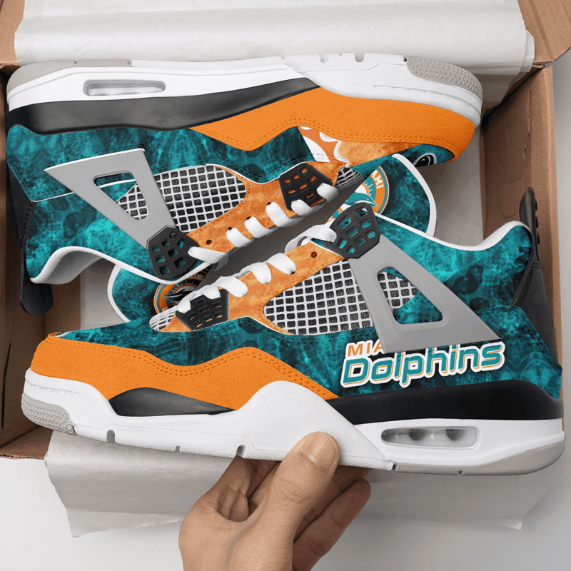 Miami Dolphins AJ4 Sneakers