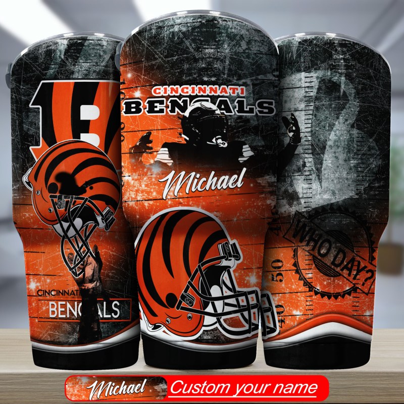 Cincinnati Bengals Personalized Tumbler