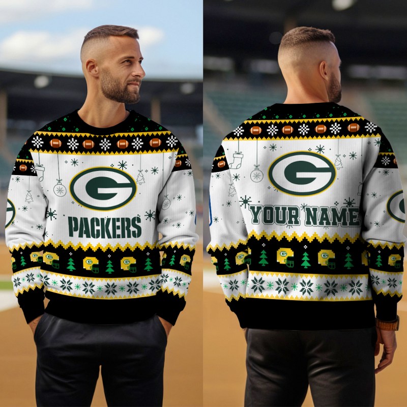 Green Bay Packers Ugly Christmas Sweater 5