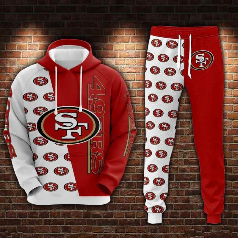 San Francisco 49ers Joggers and Hoodie