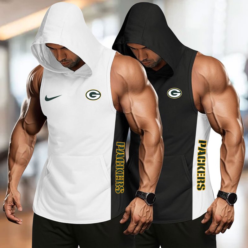 Green Bay Packers Hooded Tank Top