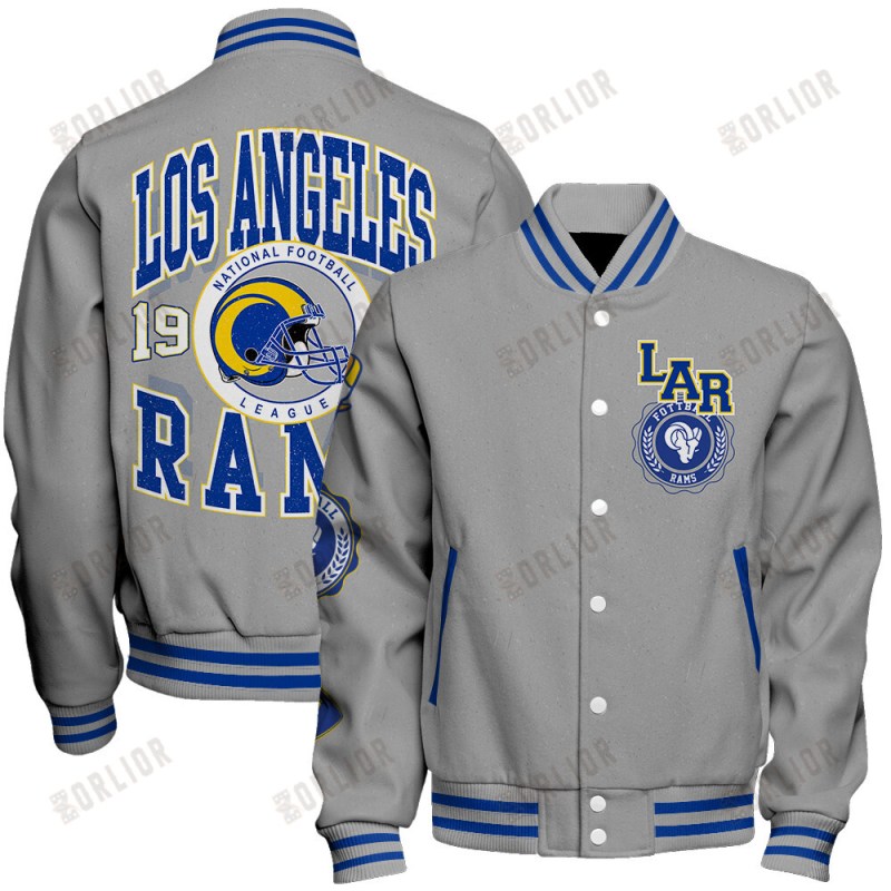 Los Angeles Rams Varsity Jacket 1