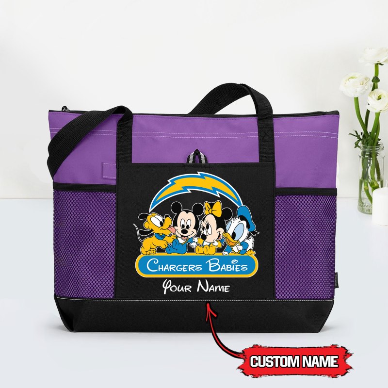Los Angeles Chargers Tote Bag 4