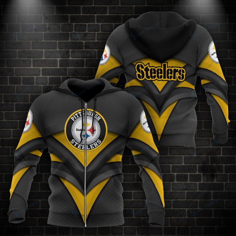 Pittsburgh Steelers Hoodie Side