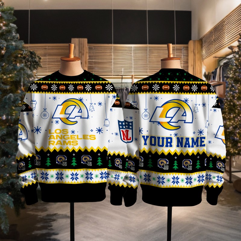 Los Angeles Rams Ugly Christmas Sweater 2