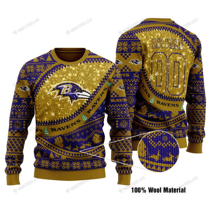 Baltimore Ravens Woolen Sweater