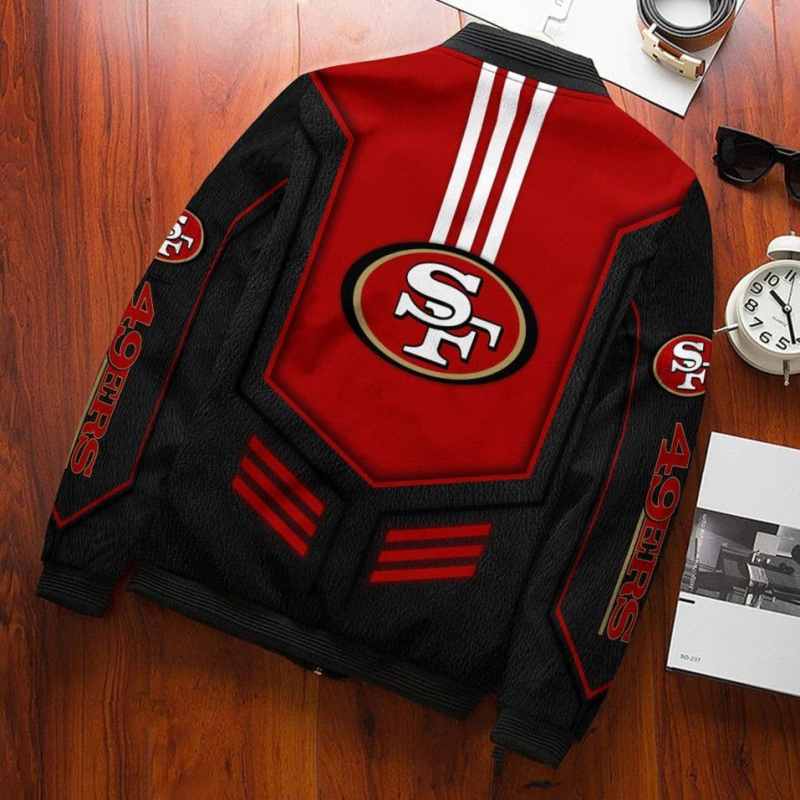 San Francisco 49ers Bomber Jacket Style