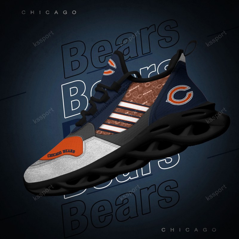 Comfortable Chicago Bears Yezy Running Sneakers