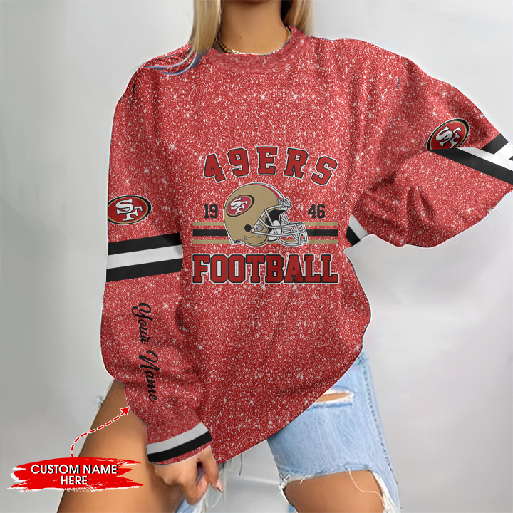 San Francisco 49ers Personalized Sweatshirt