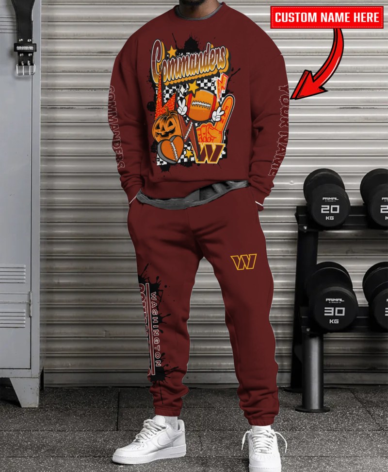 Washington Commanders Sweatshirt and Sweatpants Set