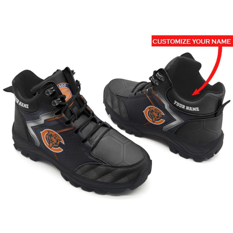 Chicago Bears Personalized Hiking Shoes