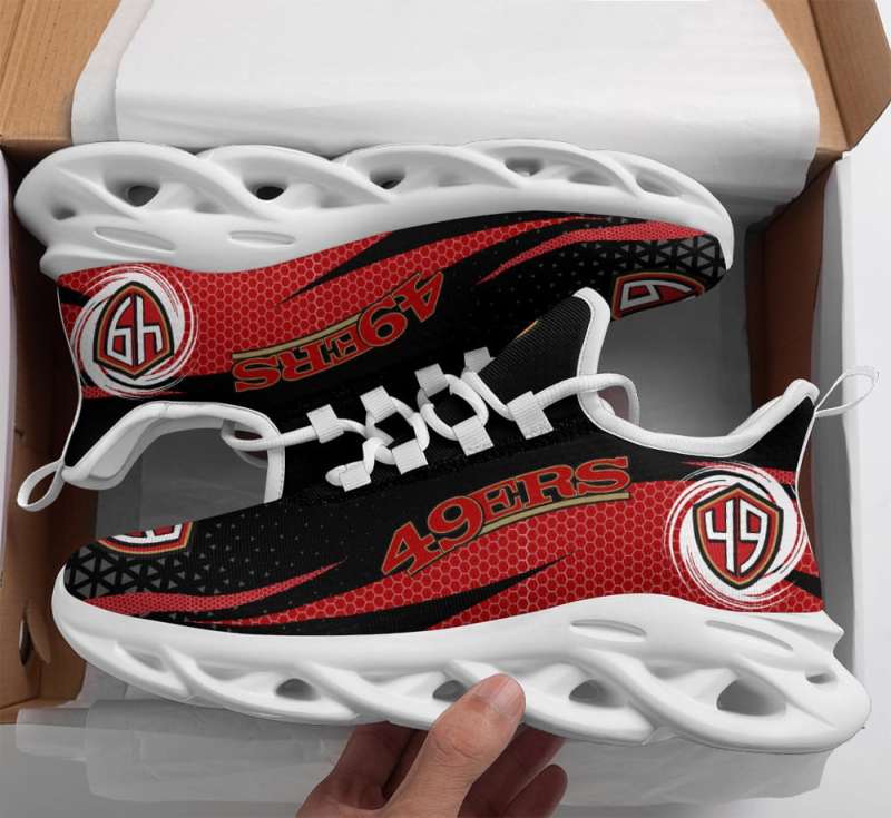 San Francisco 49ers Yezy Running Sneakers