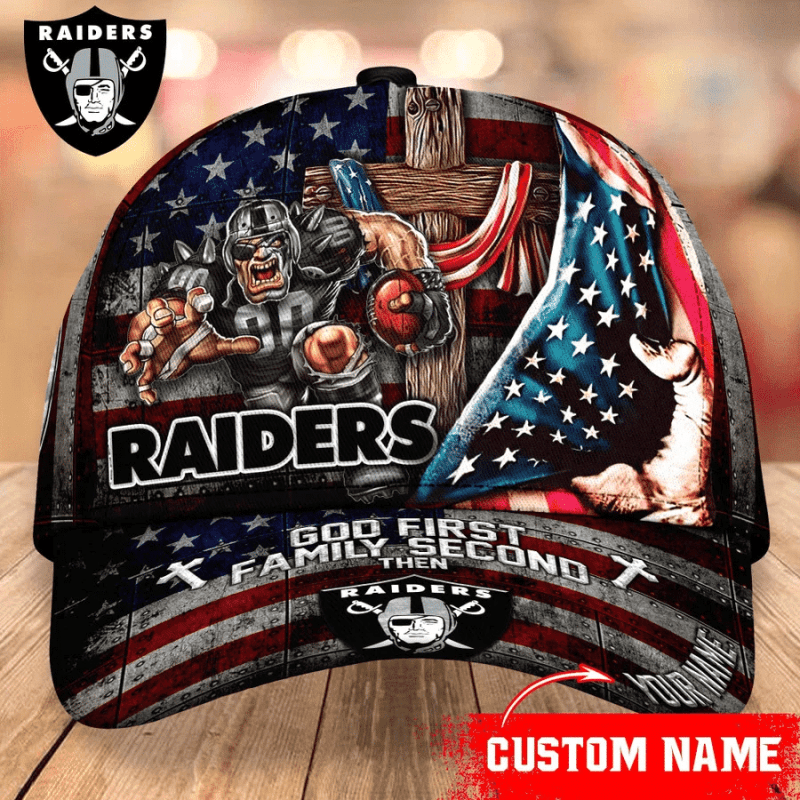 Las Vegas Raiders Personalized Classic Cap